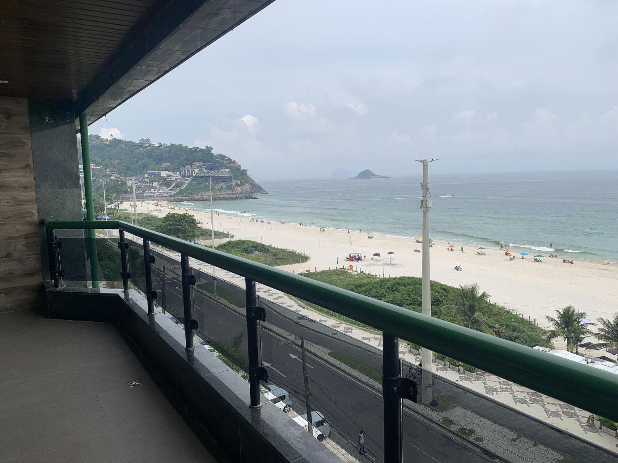 Apartamento Vip Vista Mar E Por Do Sol Na Barra B1-0032 *